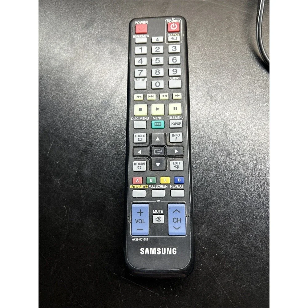 Samsung BD-J5100 Blu-ray Player HDMI Wi-Fi 1080p | w/ Remote | Tested Working